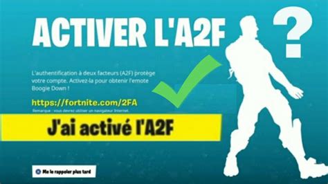 comment activer la2f sur switch|Protégez votre compte ! Activez lA2F